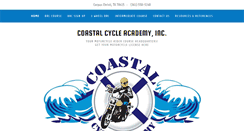 Desktop Screenshot of coastalcycleacademy.com